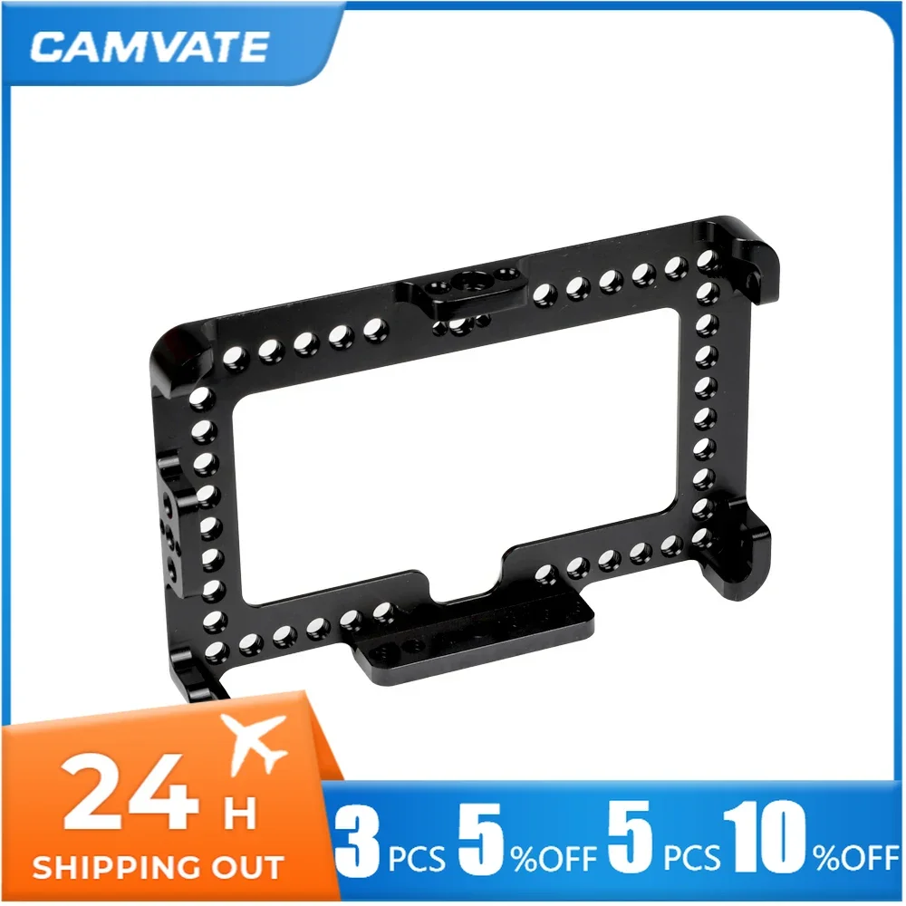 CAMVATE Monitor Cage Bracket With 1/4\