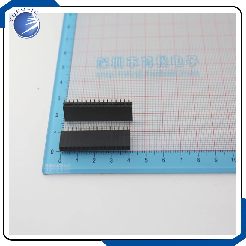 5pcs/lot 1*16P female Single row seat single row 1*16 single row seat 2.54MM 1*16PIN female pin header strip Connector