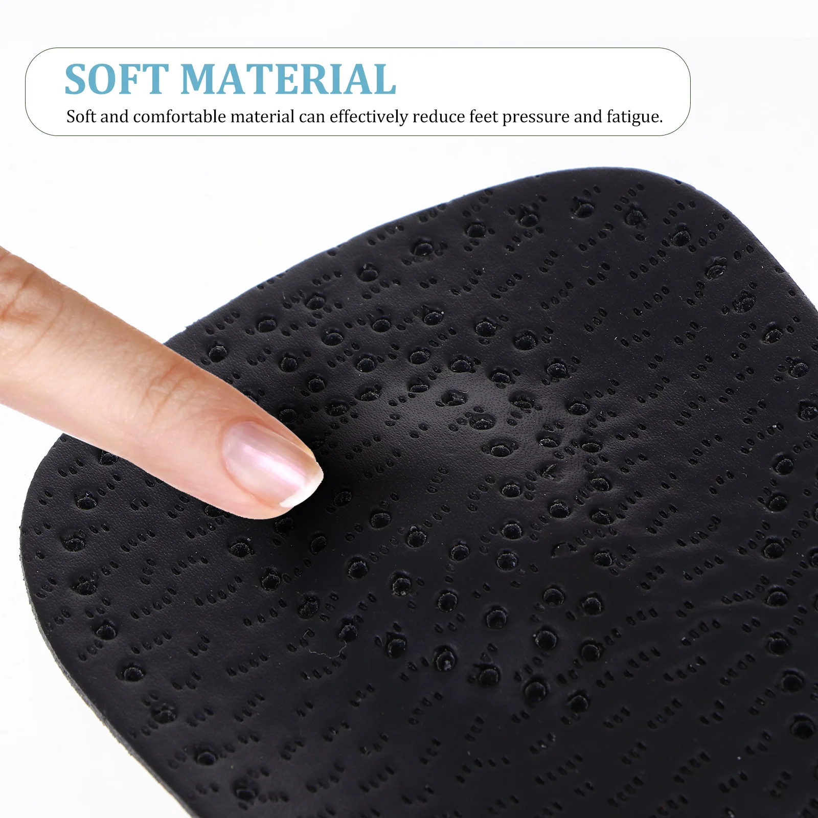 

Arch Support Insoles Shock Proof Pain Reducing Half Pads Balance Force Moisture Absorption Breathable Foot Flatfoot