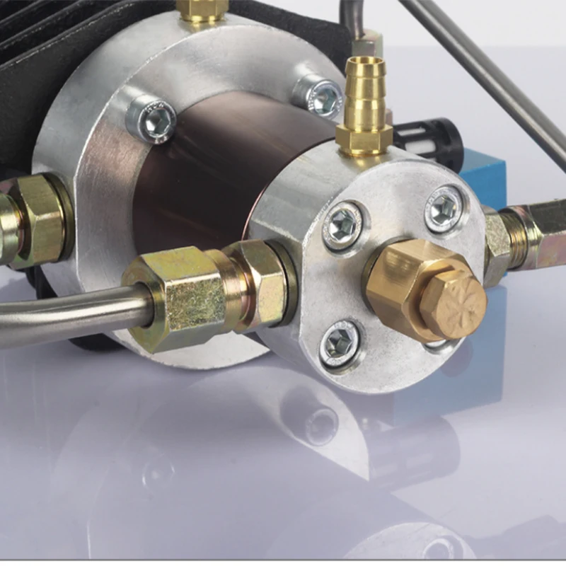 30MPA 4500psi High-Pressure Air Compressor Pump Head Oil-Water Separator Genuine Cylinder Head Parts view 3