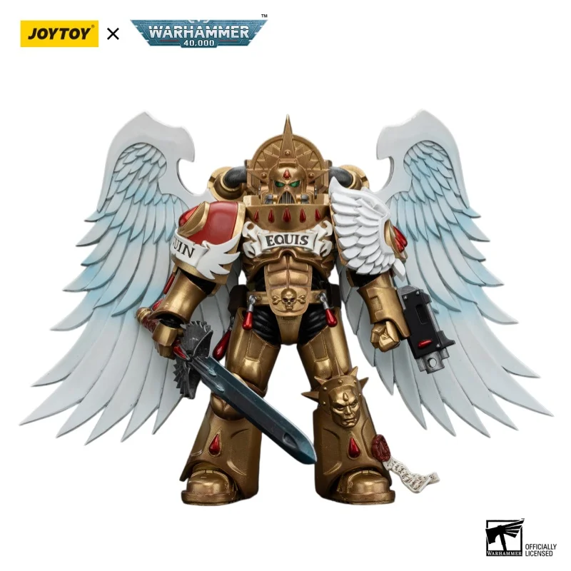 

JOYTOY Warhammer 40000/40k Blood Angels Sanguinary Guard with Encarmine Sword 2 Action Figure Doll Model Gift Decoration