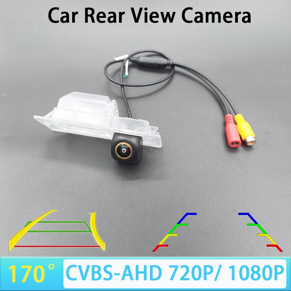 

170 Degree AHD 1080P CVBS Car Rear View Camera for Jeep Renegade BU Fiat Tipo Egea 2015 - 2019 Vehicle Track/Ruler Car Parking