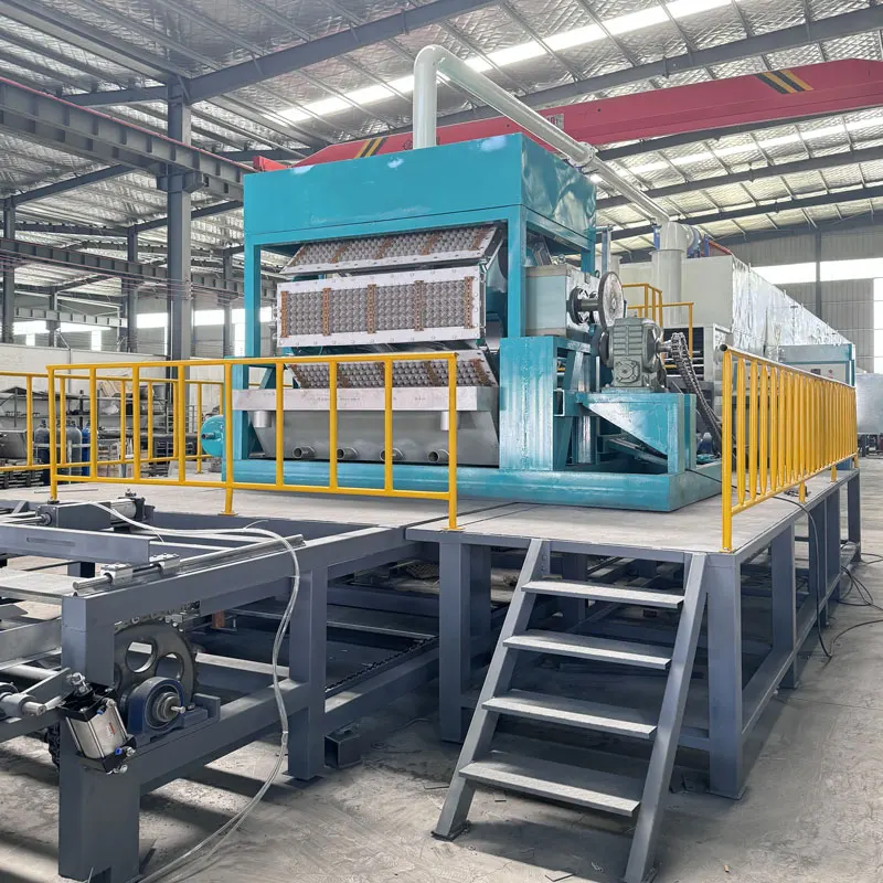 YG-1500 1500pcs/h Automatic Egg Tray Machine 4x1 Paper Pulp Recycling Forming Line for Small Business Startup