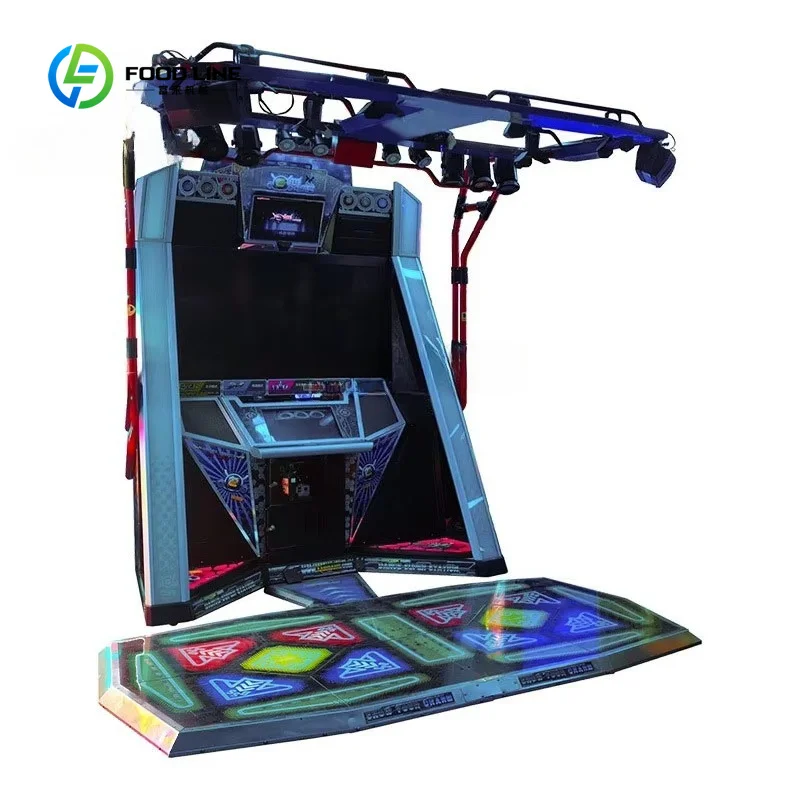 Customized Popular Arcade Indoor Amusement Park Main Stream Rhythm Dance Equipment Video Arcade Game Dancing Machine