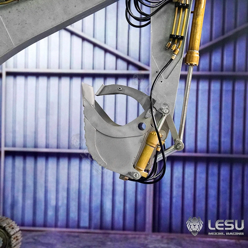 LESU Metal Grab Bucket RC Part For 1/14 LESU Hydraulic ET26 Remote Control Excavator Toys For Adults TH19605-SMT5