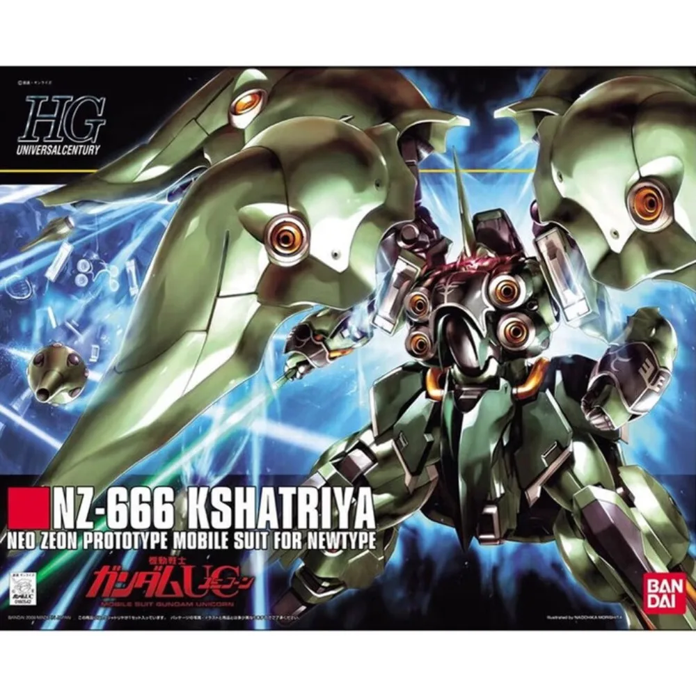 В наличии: Сборная модель BANDAI HGUC 099 Kshatriya