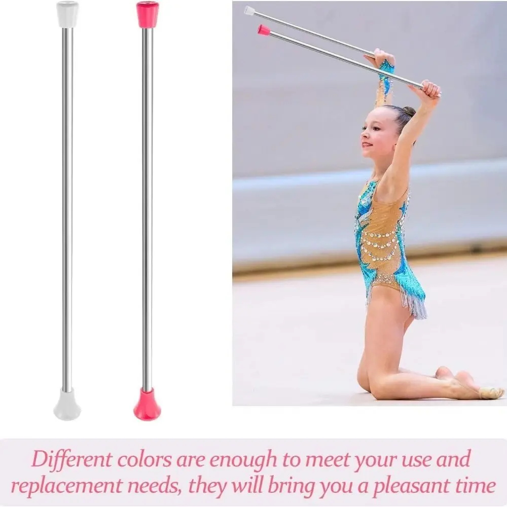 Portable Stainless Steel Marching Baton Balanced Lightweight Dancer Wand Professional Twirling Baton Performance Arts