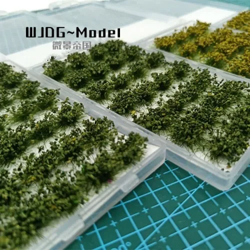 28 strains grass straw cocooning frame of military simulation model static field landscape building sand materials diy handmade