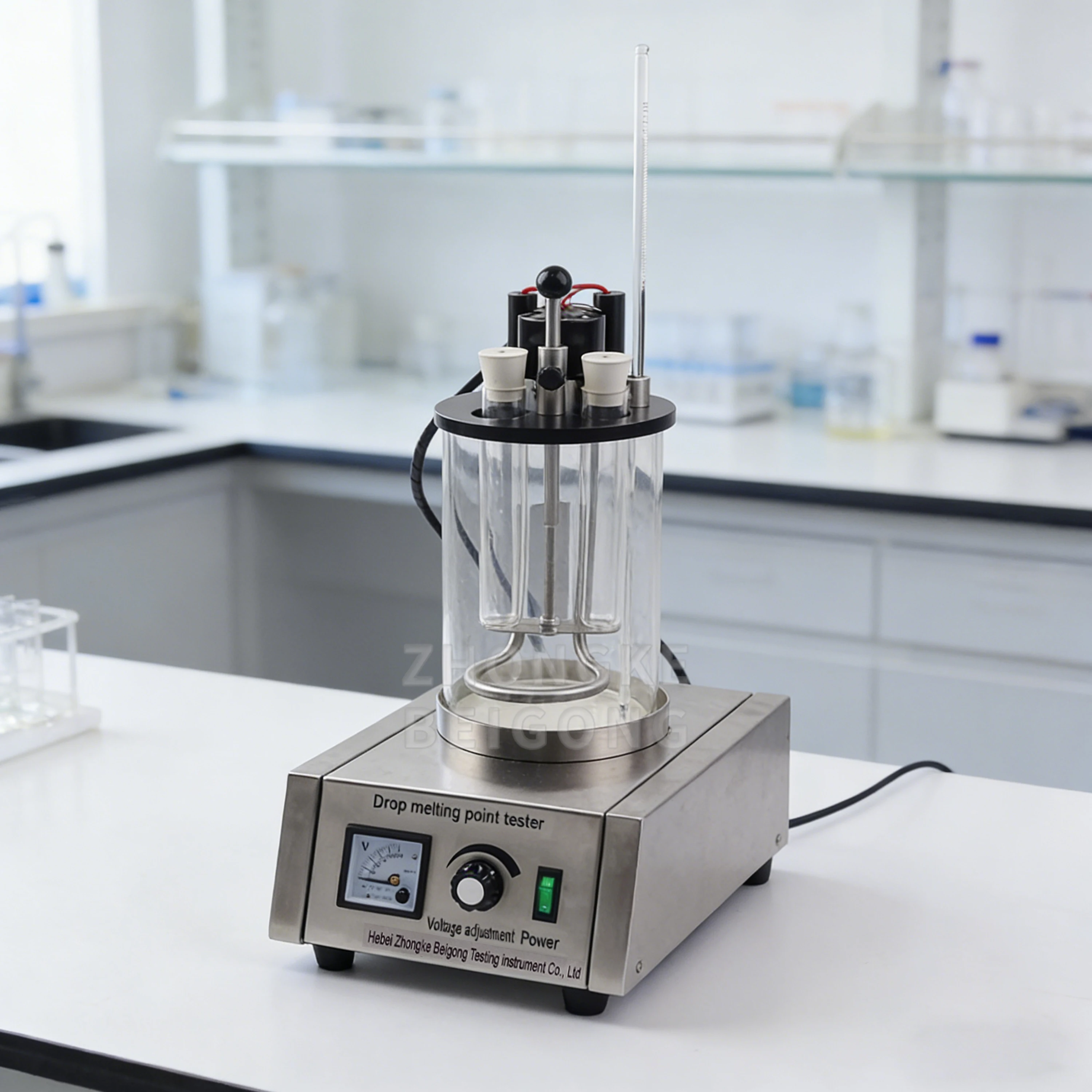 

Petroleum Wax and Lubricant Droplet Melting Point Tester, Melting Temperature Detection Analyzer
