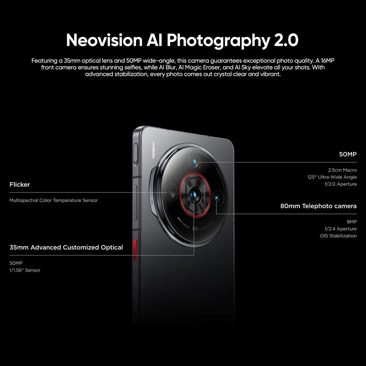 هاتف ذكي Pro ، إصدار عالمي ، 5G ، snap8 ، Gen 2 ، Myos ، من من من من نوع Myos ، من من من نوع Hz ، شاشة AMOLED ، 50m ، 50m ، 8m ، mAh ، نفك