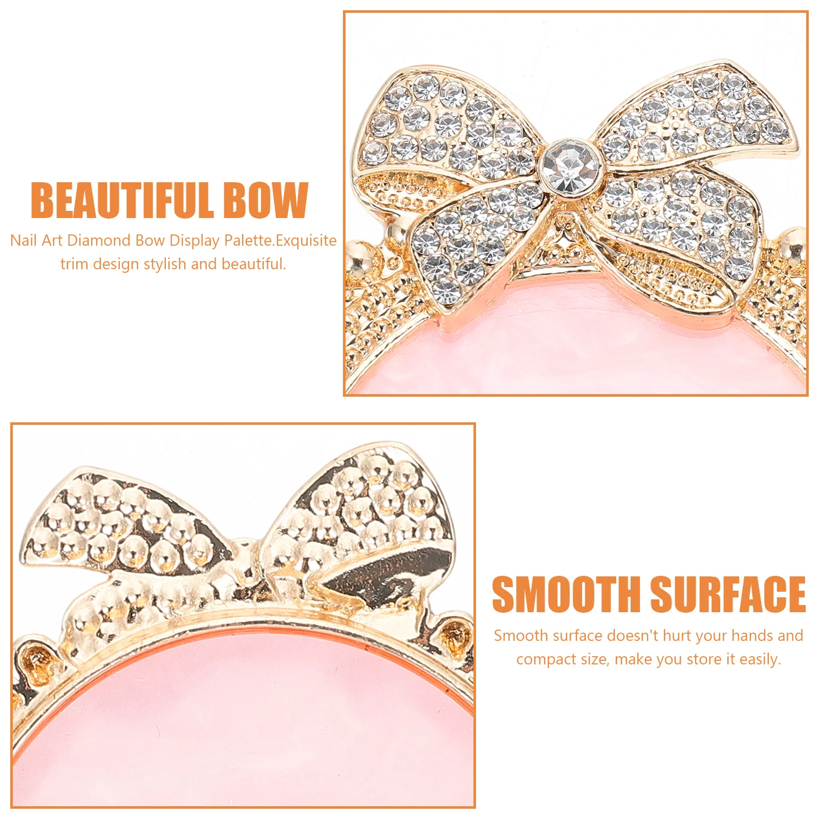 

Butterfly Bow Display Stand Compact Smooth Surface For School Art Projects Makeup Party Crafts Durable Paint Pallet Diy