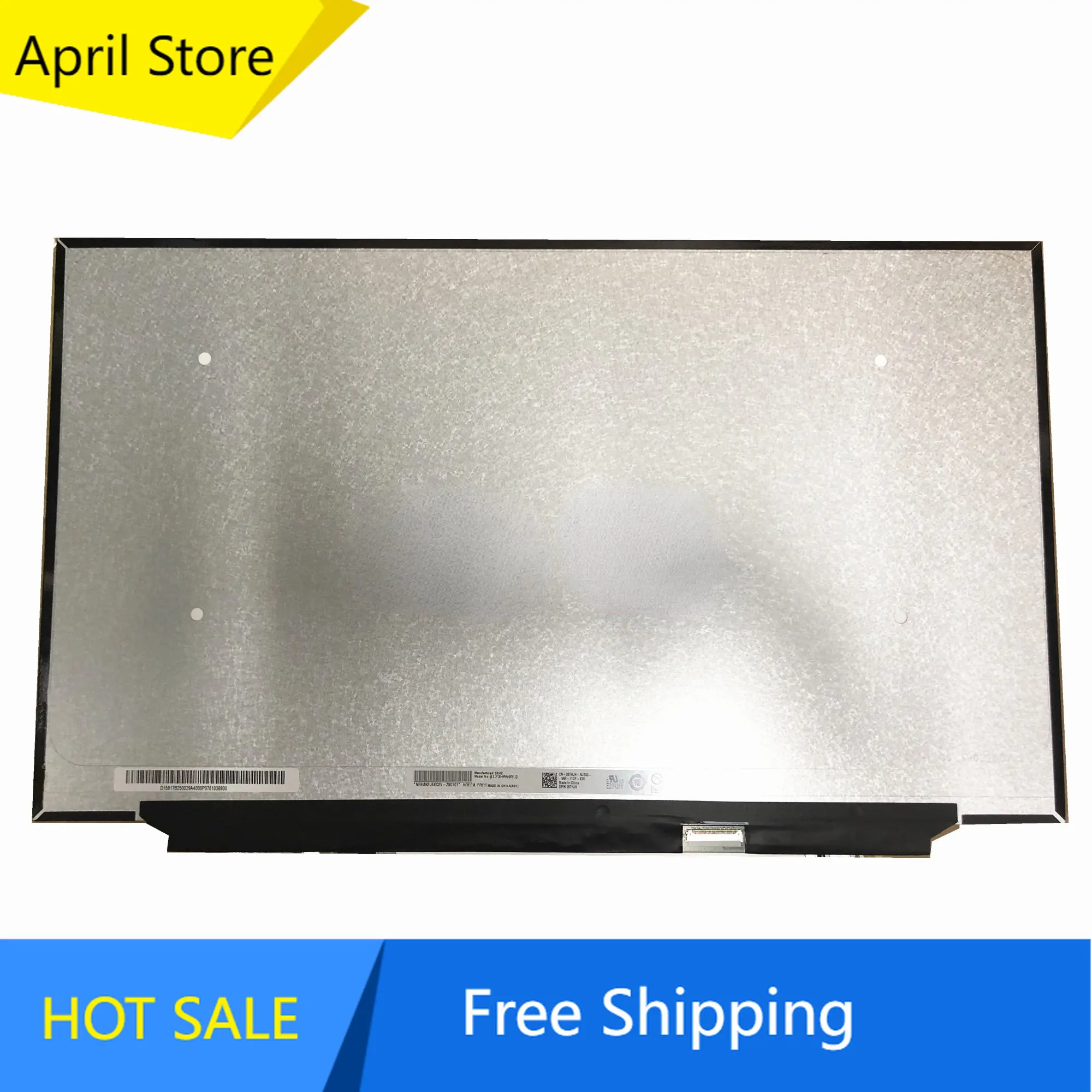 

B173HAN05.0 17.3'' 240Hz IPS Laptop LCD Screen Replacement 1920*1080 EDP 40 Pins 100% sRGB