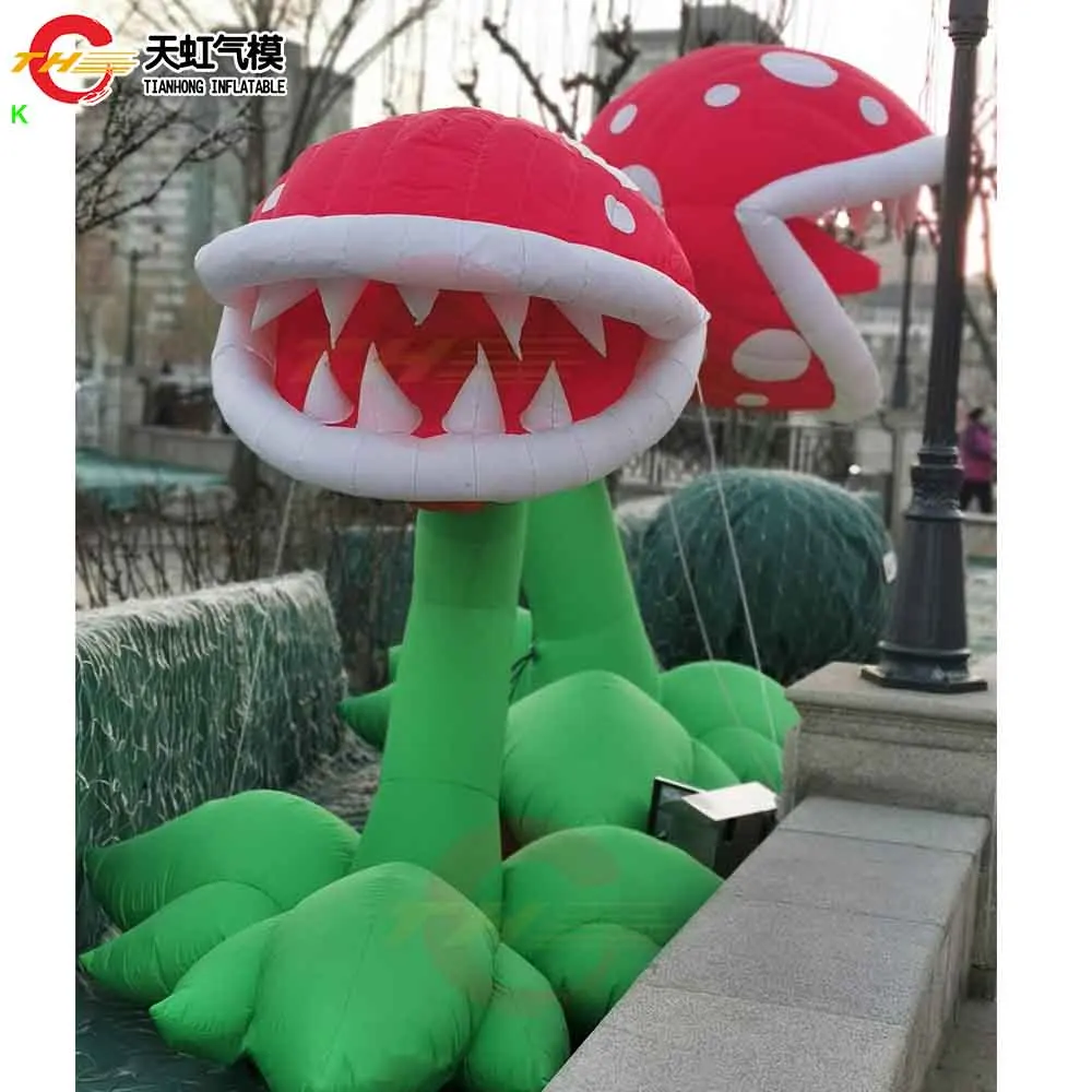 

Быстрая воздушная доставка, надувной каннибал, модель растения, Хэллоуин, надувной труп, цветок для украшения сцены