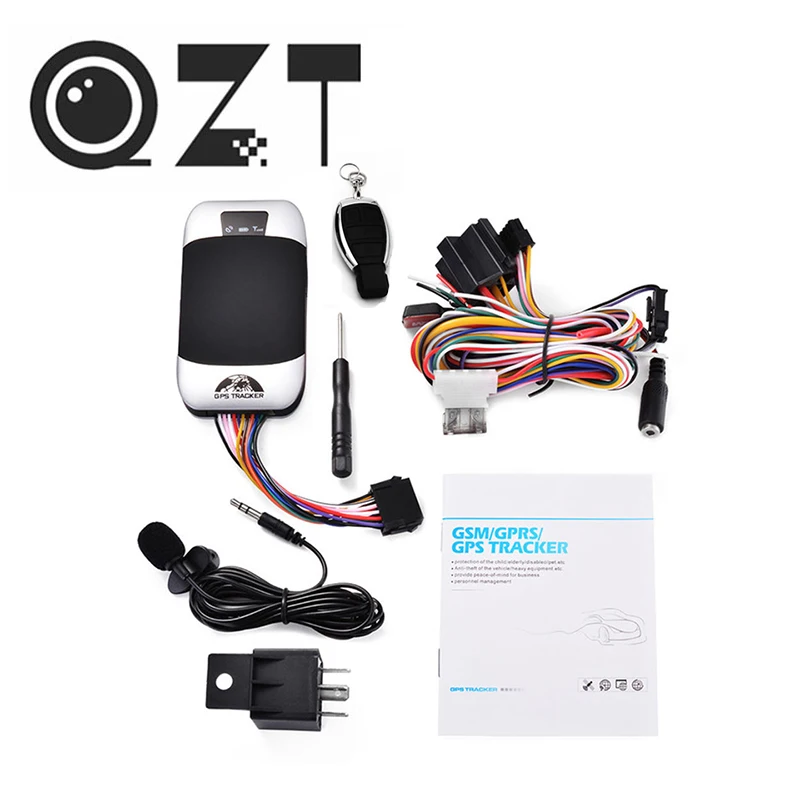 

QZT TK303G Car GPS Locator GPS Tracker Vehicle GPS Waterproof Voice Monitor GPS Online Tracking with Remote Control Free APP