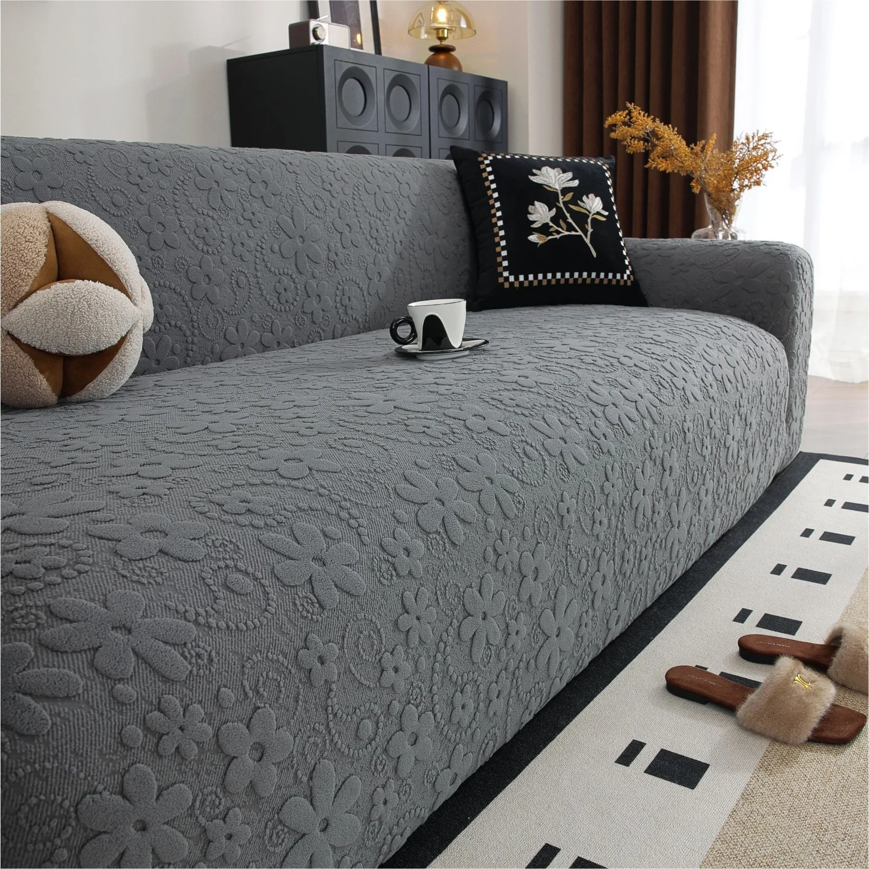 Elastic Solid Sofa Cover 1/2/3/4 Seater Cover for Sofa Couch Armchair L-shaped Corner Sofa Cover Slipcover for Living Room
