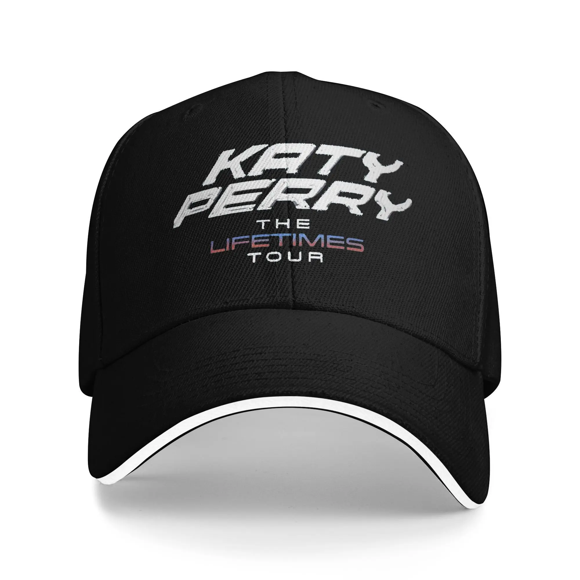 New Arrival Baseball Caps Katys Perrys The Lifetimes Tour 2025 Merch For Men Women Trucker Cap Classic  Headwear Adjustable