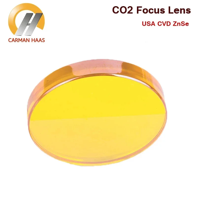 Carmanhaas USA CVD ZnSe Focus Lens Dia 38.1mm Lenses Focal Length 7.5inch 127mm Laser Collimator Led Optical Co2