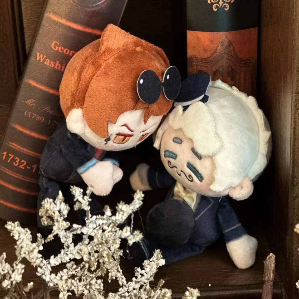 One Set of 15cm Height Crowley Azirapha Plush Doll Mini Good Omens