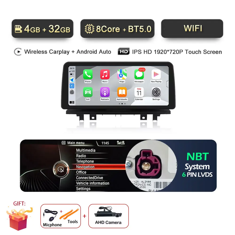 12.3 Android 15 Car Radio for BMW X1 X2 F48 F49 2013-2020