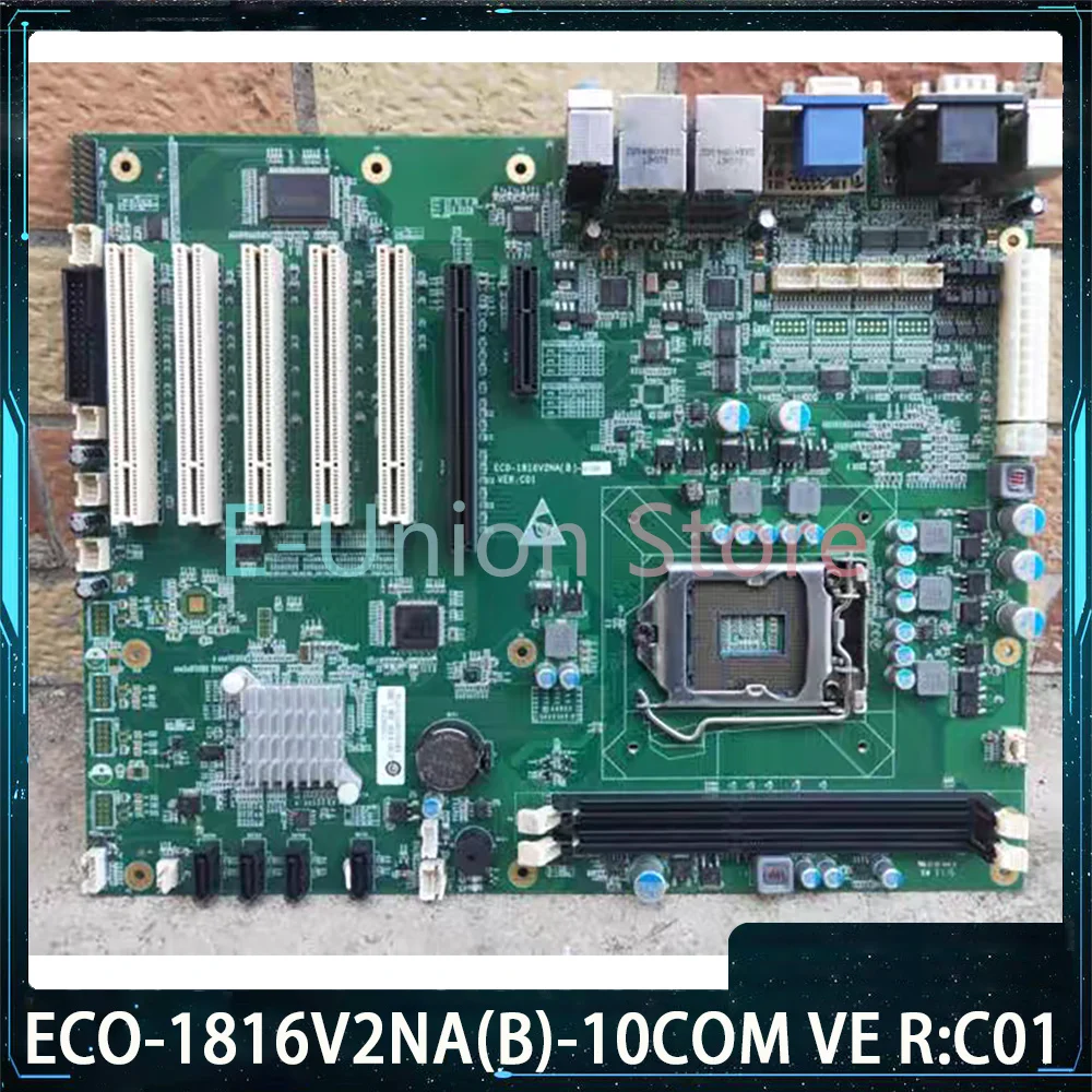 Industrial Control Motherboard ECO-1816V2NA (B) -10COM VE R: C01 10 COM Port Motherboard