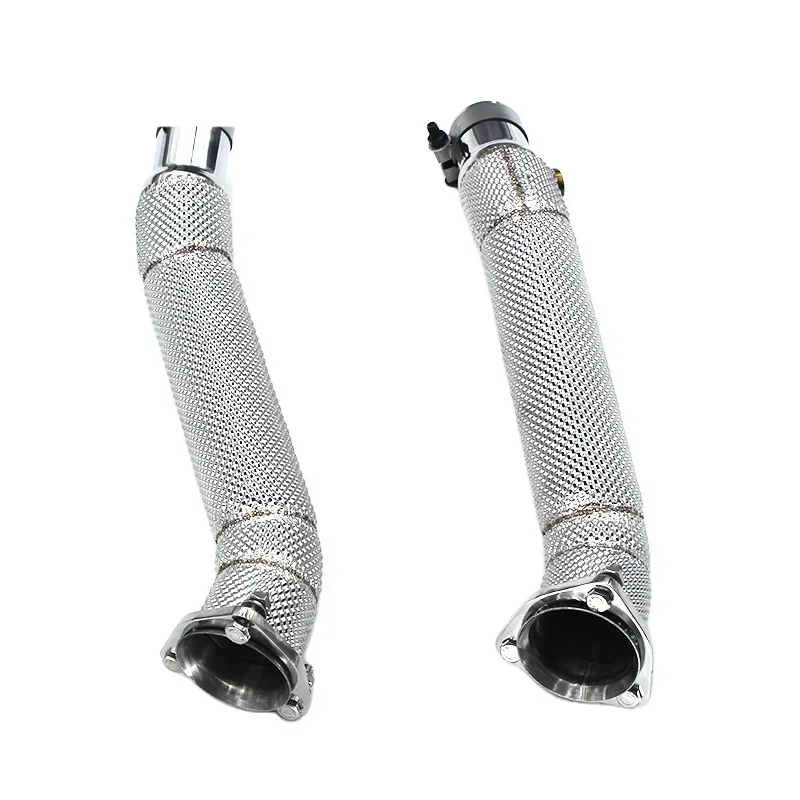 

Section High flow Pipes branch downpipe Exhaust Pipe with F430SC scuderia 16M 4.3