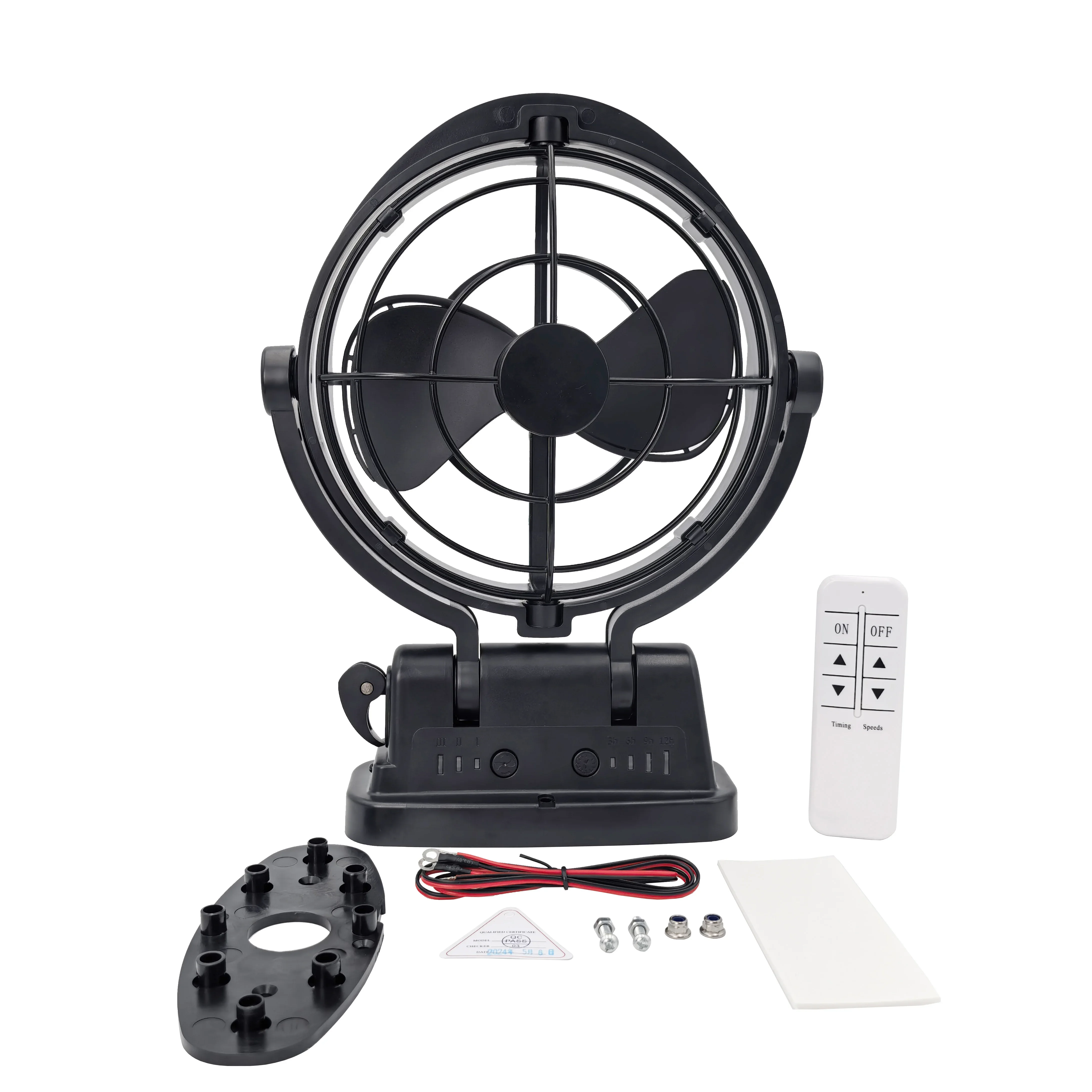 Caravan PartsLimit Lock Black|White12v/24v Cooling Fan,RV Parts