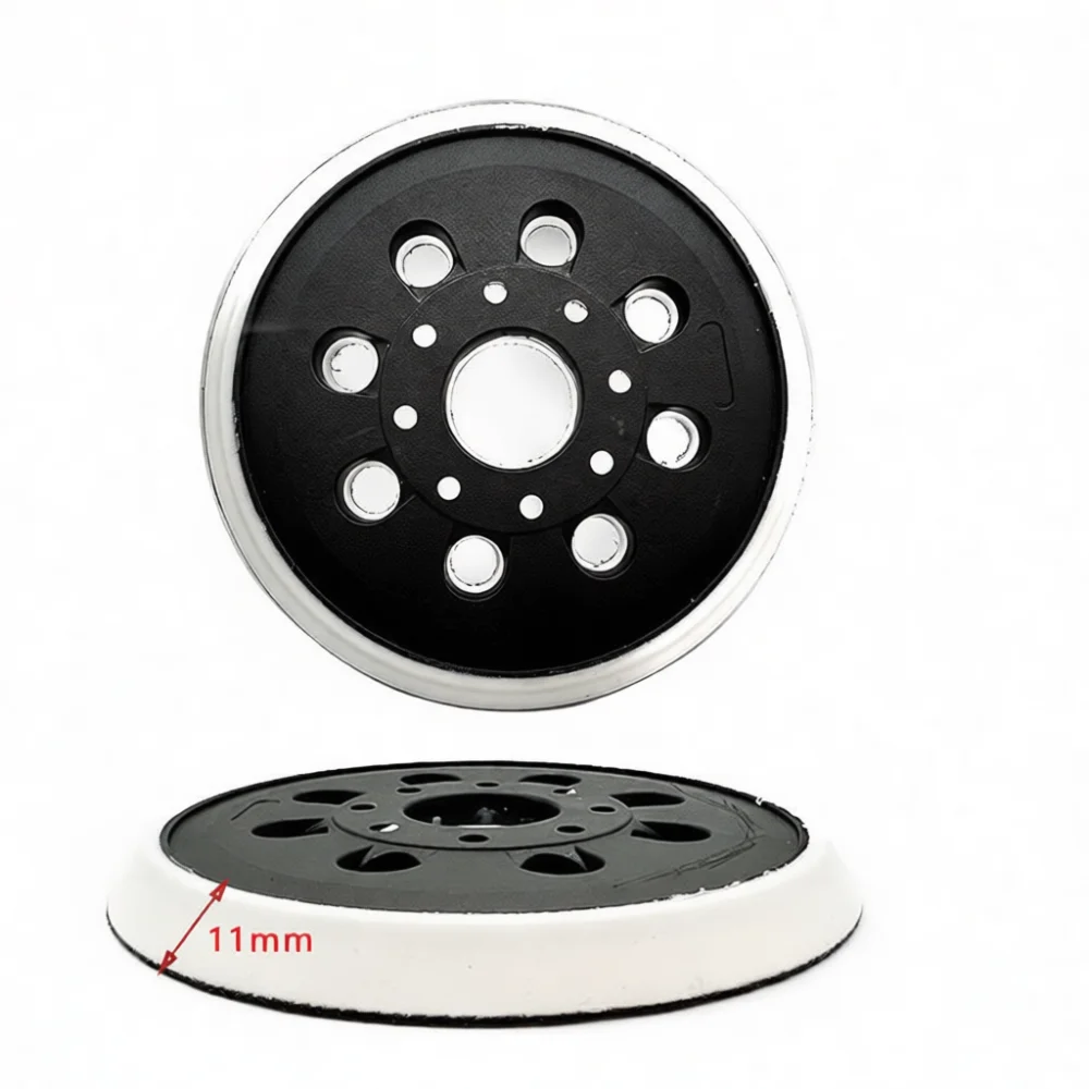 5 Inch 8 Hole Replacement Sander Pad For Bosch GEX125 1AE Backing Plate Orbital Grinding Disc Woodworking Polishing Tool Part