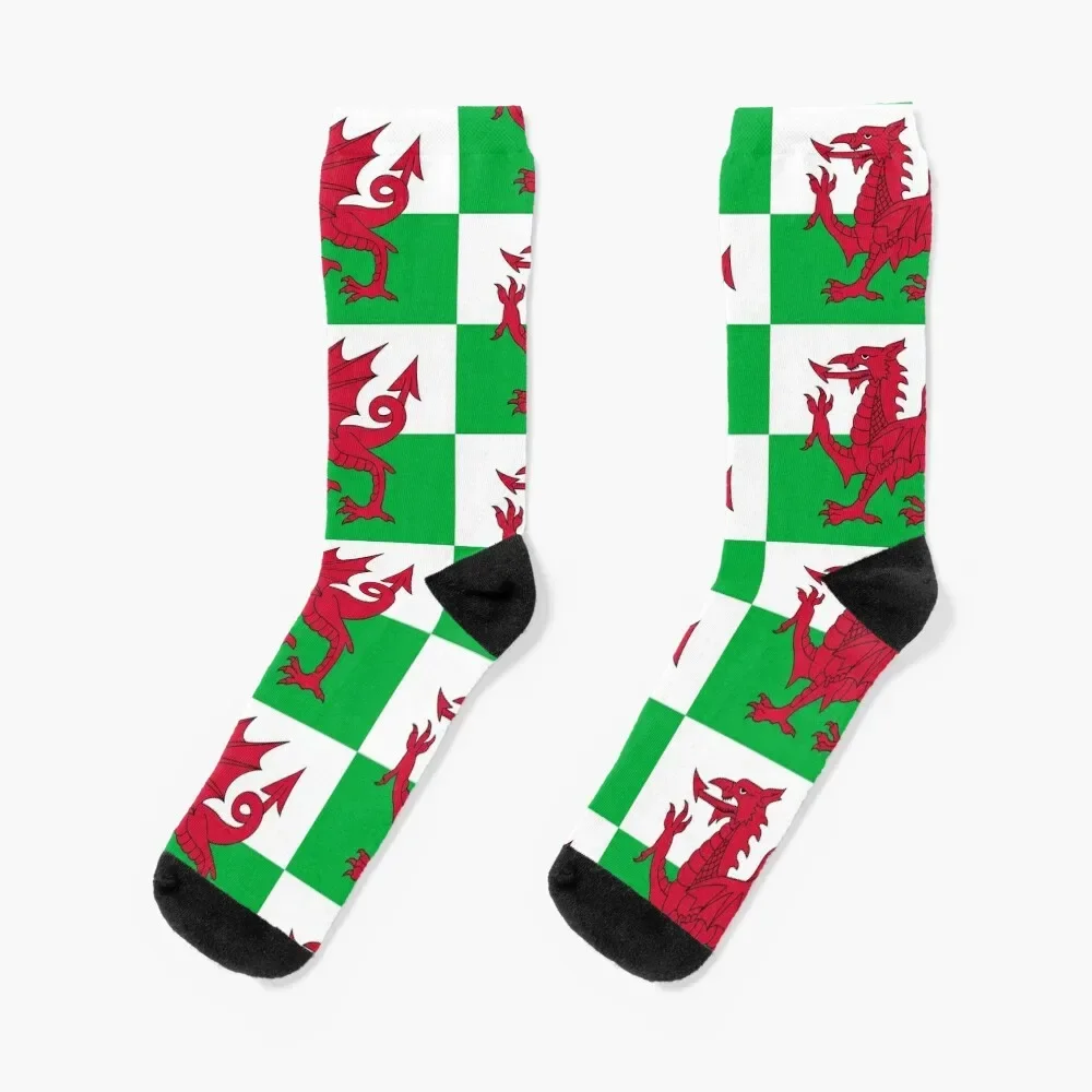 Flag of Wales Socks loose essential Mens Socks Women's