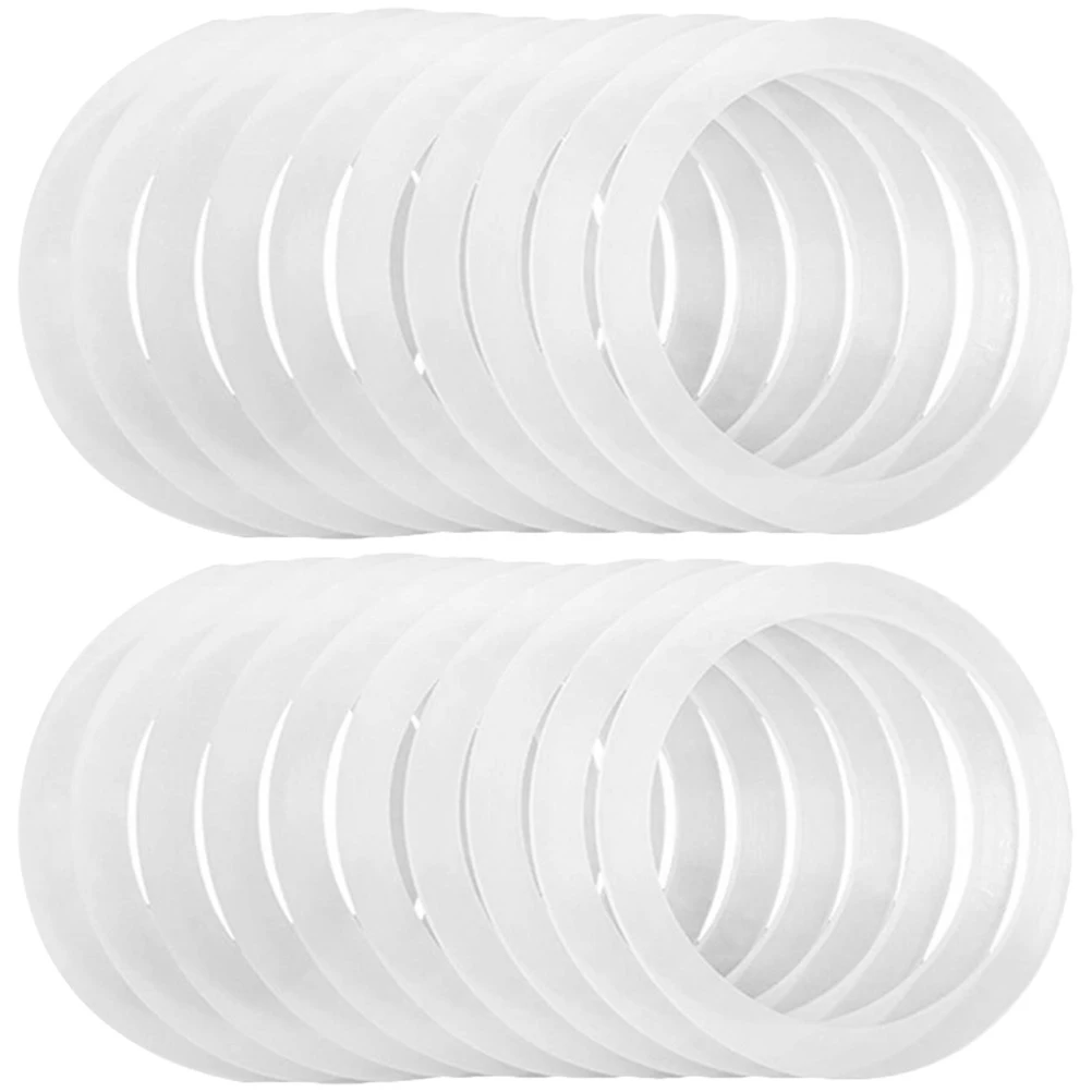 

20Pcs Replacement Silicone Rings for Jars Bpa Gaskets Anti Leak Jar Lid Seals for Home Canning and Storage