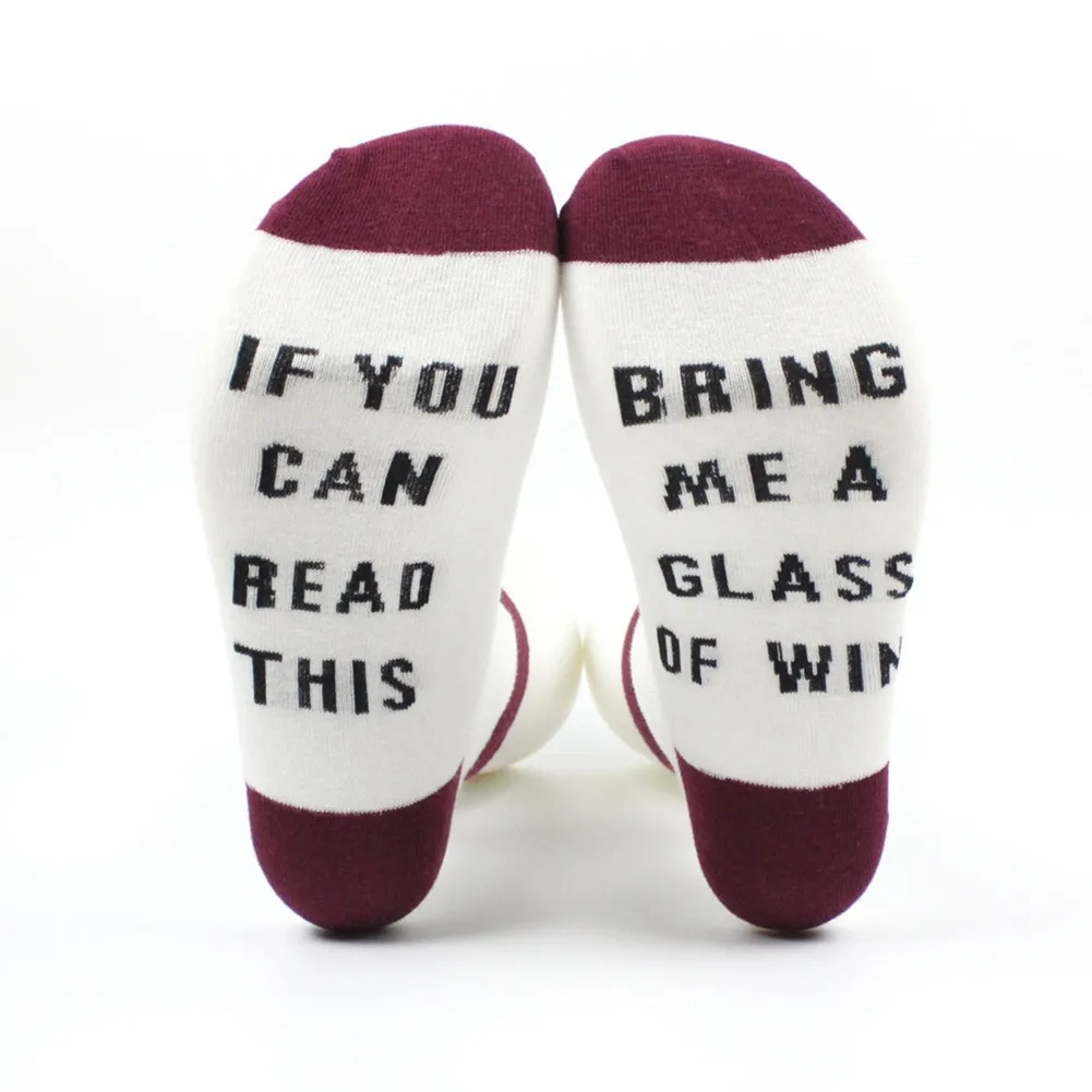 Fashion Hot Custom Beer Socks for Men Women If You can read this AU