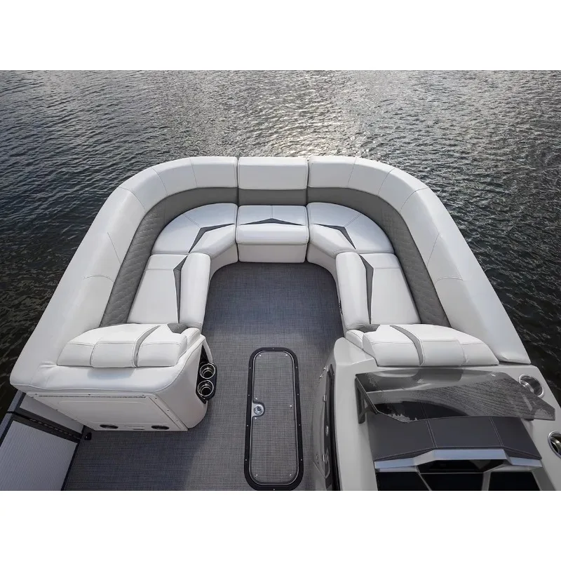 2026 Luxury DIY Speed Pontoon Catamaran, Commercial Boat Built for Outdoor Water Entertainment