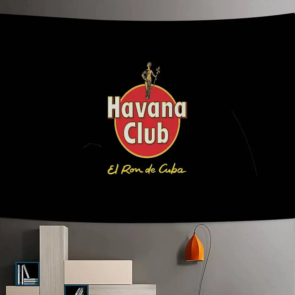 H-Havana C-Club Hanging Bohemian Tapestry Bohemian Wall Tapestries Mandala Kawaii Room Decor