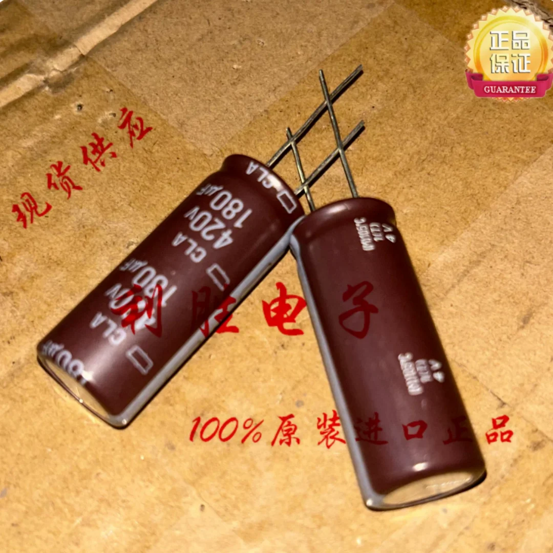 Japanese Black King Kong electrolytic capacitor 420V180UF 18*45 CLA replacement for 400V180UF