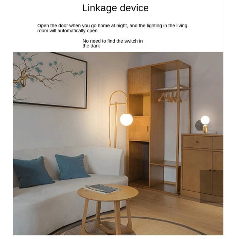 Window Sensor Tuya Smart TUAY Window Door Opening Home Reminder Anti-Theft Induction Alarm