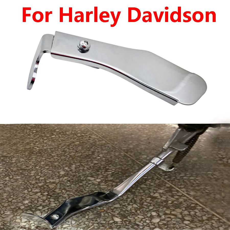 

For Harley Sportster Iron 1200 Roadster Nightster EFI XLL 883 XLN/C Motorcycle Stand Extension Kickstand Kit Foot Pedal Support