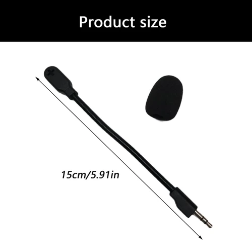 Imagen 2 del producto Nuevo micrófono de juego de repuesto, micrófono de 3,5mm para auriculares para juegos Logitech G PRO X 2 GPROX2