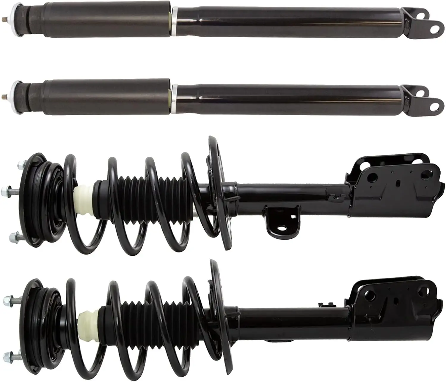 

Front and Rear Complete Strut Assembly & Shock Absorber Kit Complete Strut & Coil Spring Assembly Compatible with 2013-2019 Ford