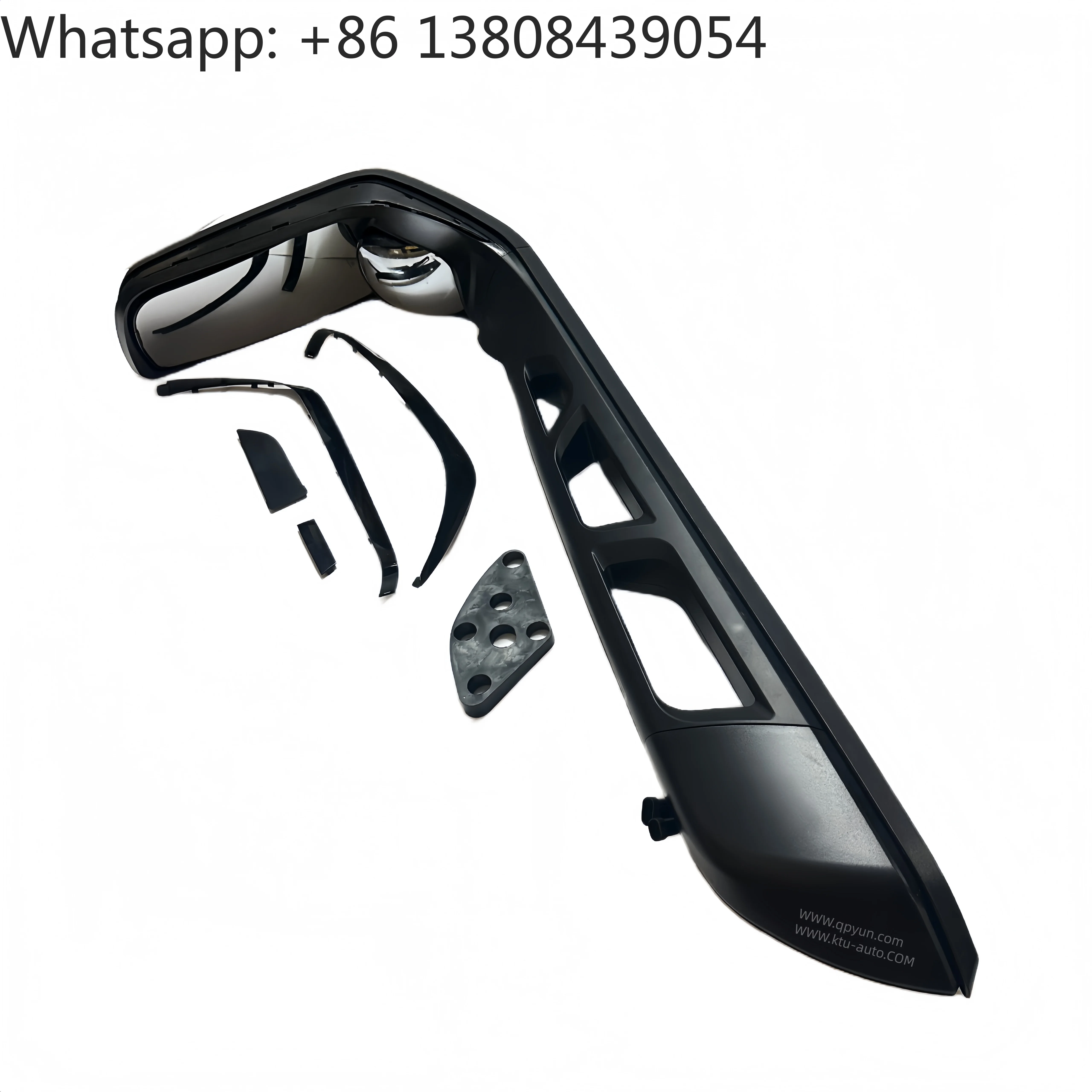 

New 8202-08185 Electric Left Outer Side Mirror Assembly with Automatic Dimming Black Color for Bus-Universal Fitment