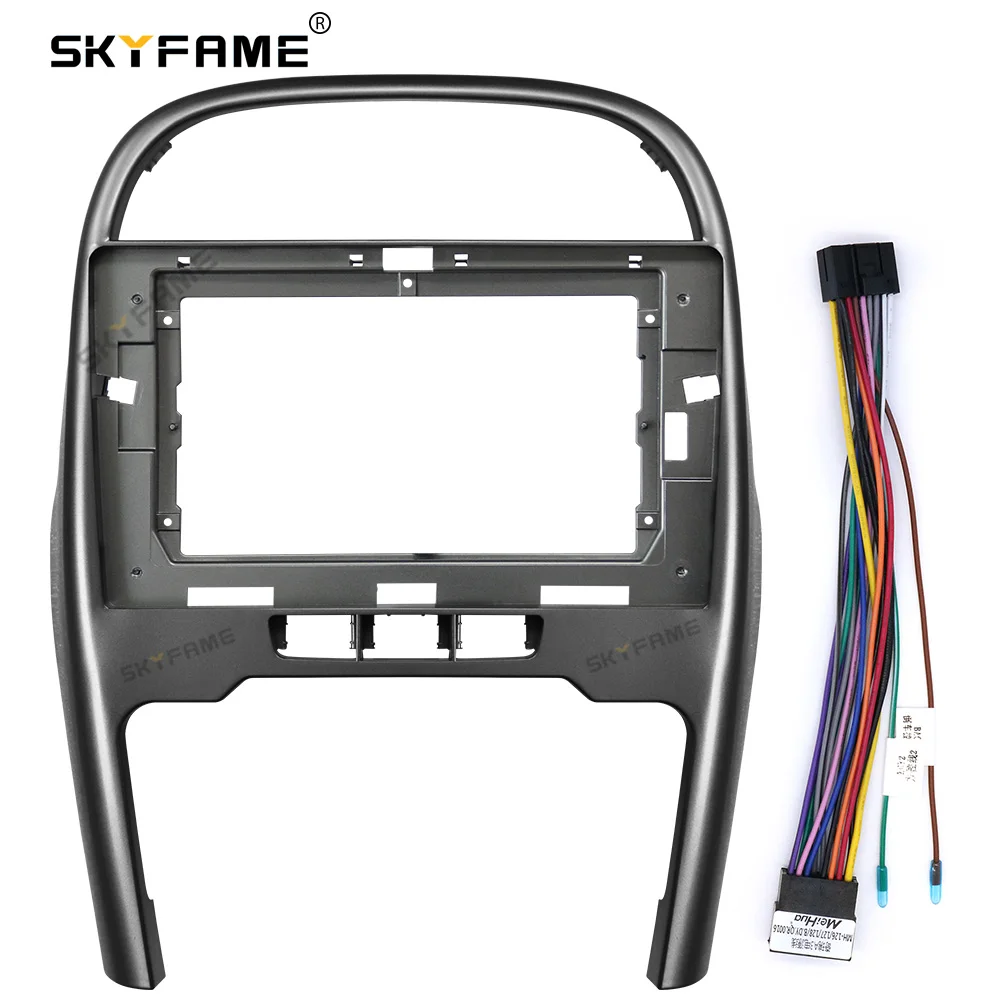 SKYFAME Car Frame Fascia Adapter Android Radio Dash Fitting Panel Kit Chery Tiggo 3