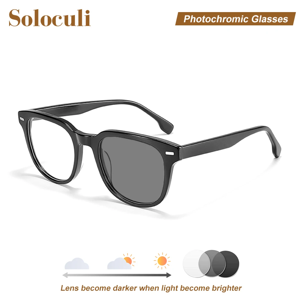 

SOLOCULI Unisex Anti-Blue Light Reading Glasses Ultra-Light Eye Protection Elegant Comfortable Fashion Presbyopia Eyewear