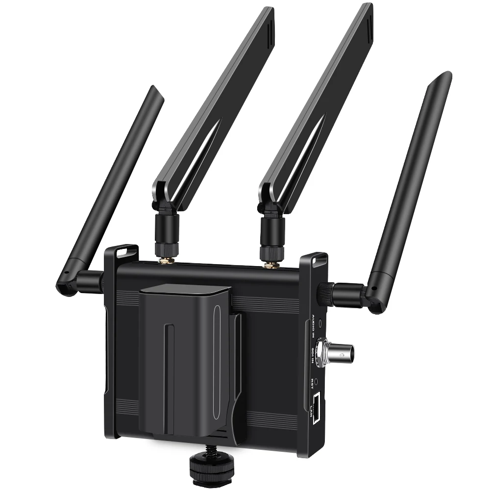 4G LTE SDI Video Streaming Encoder Supports RTMPS SRT RTSP, SDI to IP Converter for OBS YouTube Facebook Live Broadcast Servers