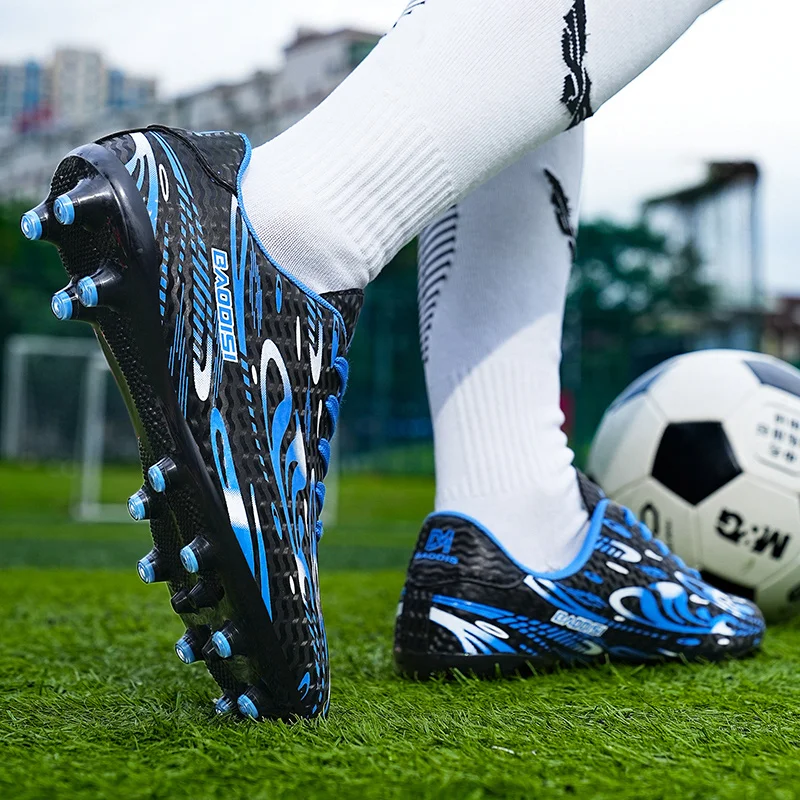 Unisex Football Shoes for Youth Training and Matches FG TF Lightweight Comfortable Durable Soccer Cleats