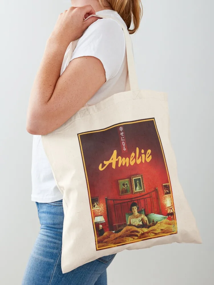 

Amelie Movie Poster Classic Tote Bag Canvas stote bag tote bag canvas hand ladies