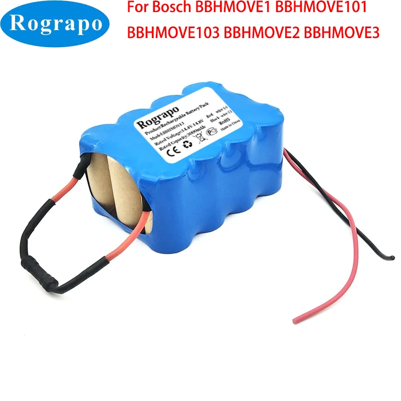 Nowy akumulator 3000 mAh do odkurzacza Bosch BBHMOVE1 BBHMOVE101 BBHMOVE103 BBHMOVE2 BBHMOVE3