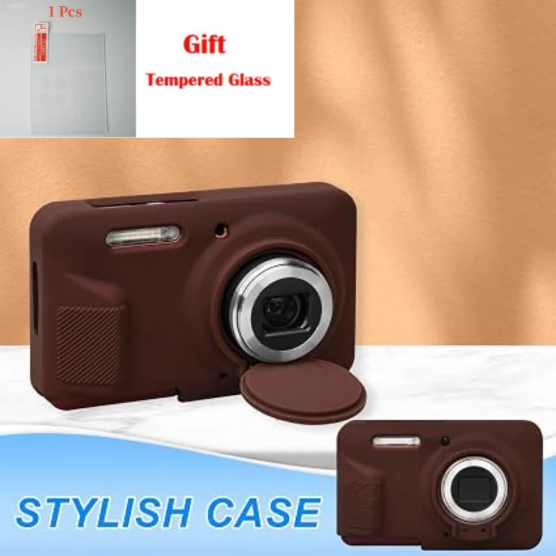 SLR camera photography protective cover soft case bag  For Kodak FZ55 Resistant Wear Resistant Case, with 1PCS tempered film