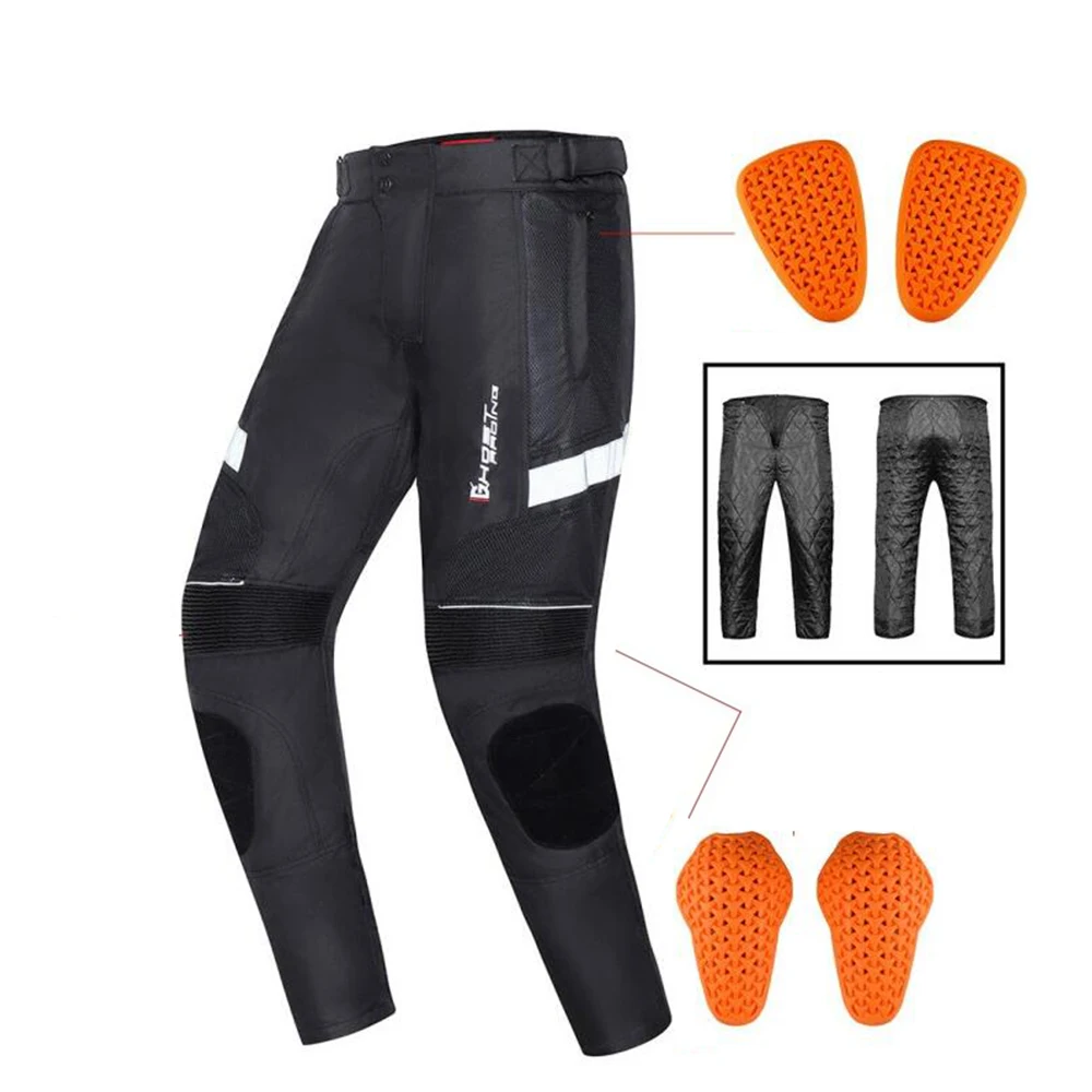 Summer Breathable Motorcycle Jacket Reflection Chaqueta Moto Protective Gear Men Motorbike Motocross Riding Jacket Black