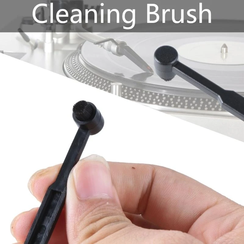 Professional Turntable Needle Care Brush for Improved Sound Efficient