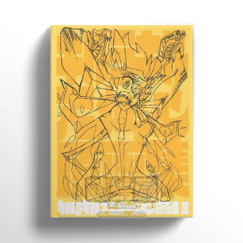 Kill La Kill Art Book Artwork Collection Vol.3 Animation Line Art Sketches Full-color Anime Studio Trigger Illustration Artbook
