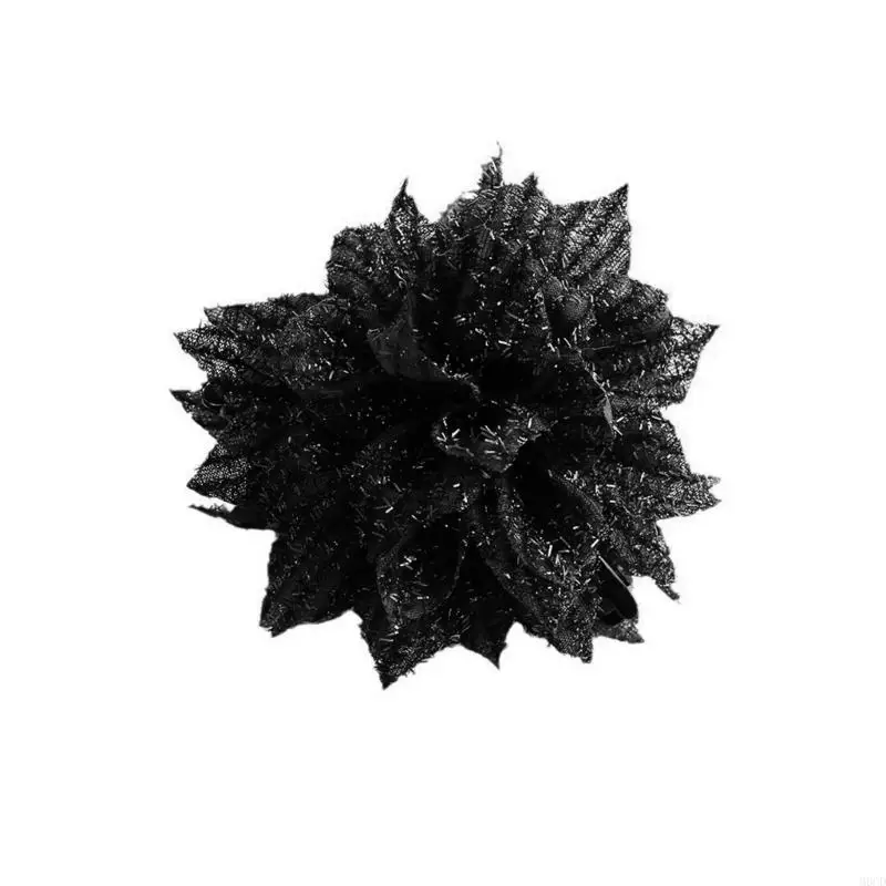 M6CD الأزهار الأزهار مخلب مقطع الشعر متعدد النمط على الكعك وضفائر الحصان