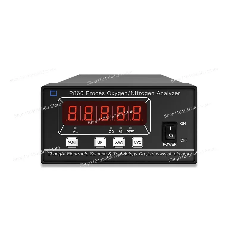 "P860 Multifunctional Gas Detector – Nitrogen/Oxygen Purity Analyzer for Industrial Use"